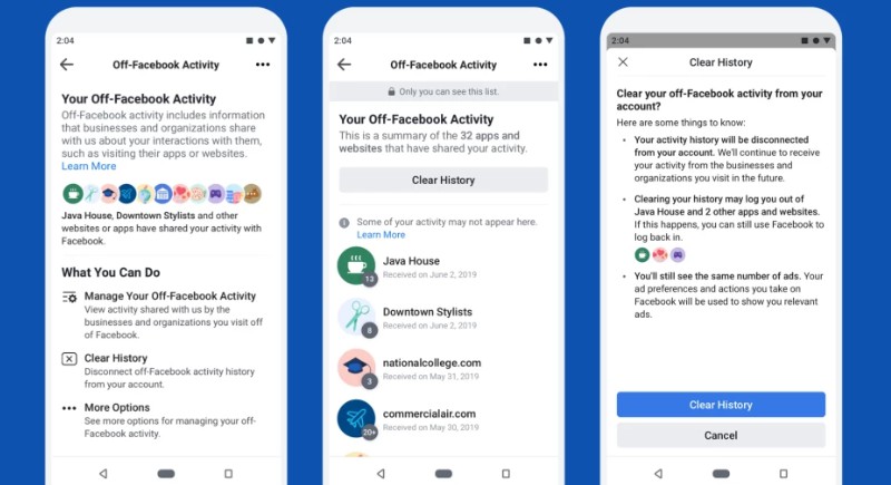 Facebook发布新工具，用户可控制自己的数据